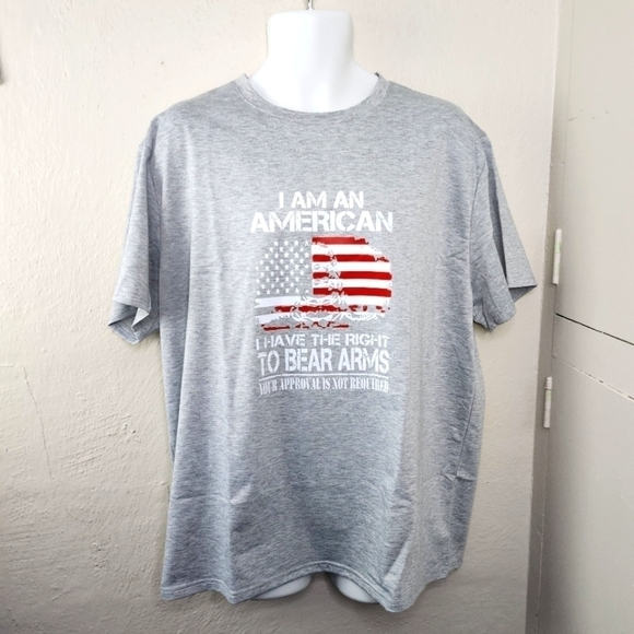 Right To Bear Arms Short Sleeve T Shirt Men Size 2XL NEW - Picture 1 of 4